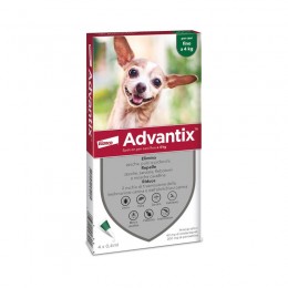 Advantix Spot On 4 pipette per cani fino a 4 kg